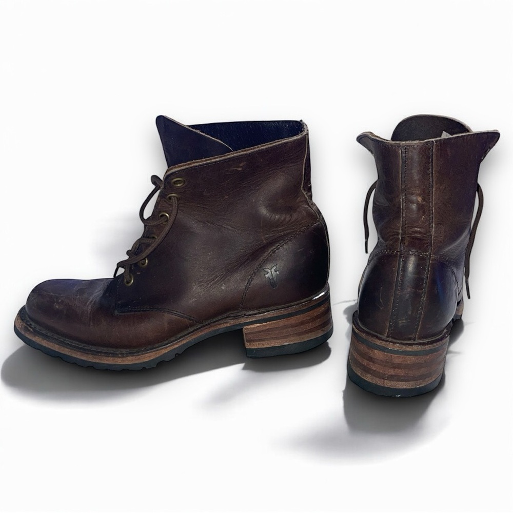 Frye. Martina Engineer Moto Boots. Vintage - Picture 4 of 5